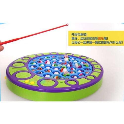 Parent-child Interaction, Environmental Puzzle, Electric Toys Fishing Games Educational Battery Operated Electronic Plastic 2021