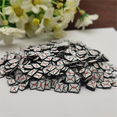 20g 5mm Envelope for Resin DIY Supplies Nails Art Polymer Clear Clay accessories DIY Sequins scrapbook shakes Paper Craft