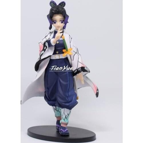 2021 Demon Slayer Kochou Shinobu Q ver. PVC Action Figure Model Toys 14cm