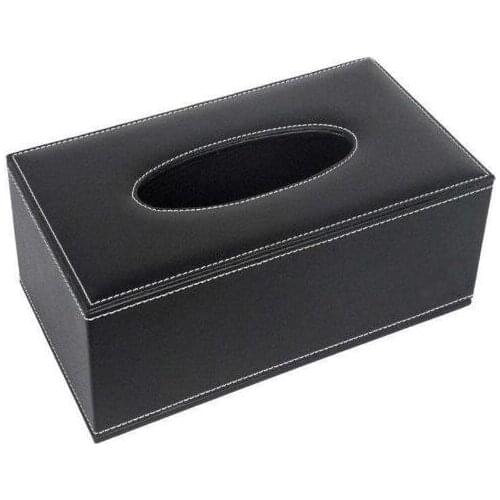 Car Tissue Box PU Leather Armrest Type Tissue Boxes Napkin Holder Auto Interior Accessories