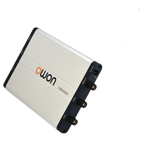 Fast Ship Owon VDS1022I Virtual Dual-channel Oscilloscope Bandwidth of 100MS/S 25Mhz USB Isolation 1G Sample Rate