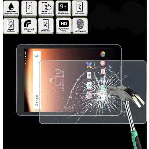 For Alcatel 1T 10 2018 / Alcatel A3 10 - Premium Tablet 9H Tempered Glass Screen Protector Film Protector Guard Cover