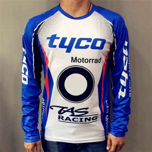New Motorbike Dirt Bike Summer Long Sleeve For BMW Motorcycle Mens Moto Racing Long Shirts Quick Drying Jerseys