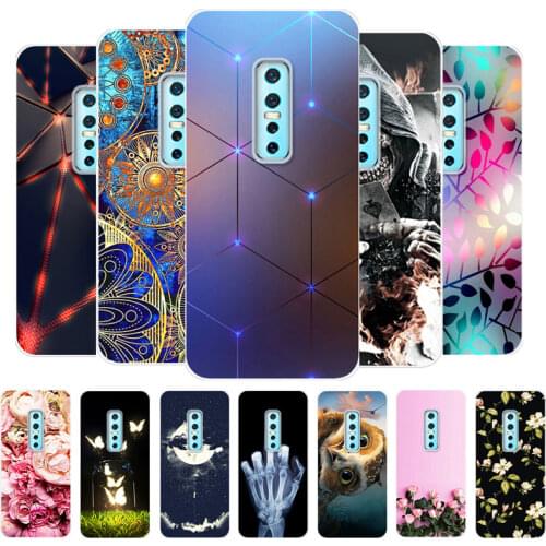 For V17 Pro Case Vivo V17 Pro Case Silicone TPU Soft Back Cover Phone Case For Vivo V17 Pro V 17 V17Pro VivoV17Pro Bumper Fundas