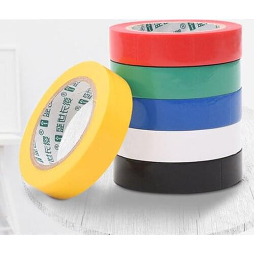 Electrical Tape Insulation Adhesive Tape Waterproof PVC 6.9mm Wide High-temperature Tape 9m