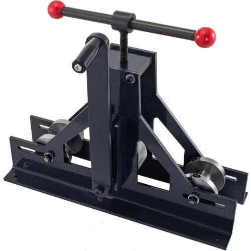 Square Tube Bender Bending Machine with Steel Triangle Type Base