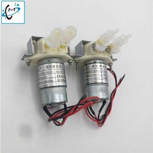 JYY Peristaltic ink pump JYY(B)-RD-3-I ink pump 24V DC for Xenon Allwin Human Zhongye Galaxy Challenger printers liquid pump