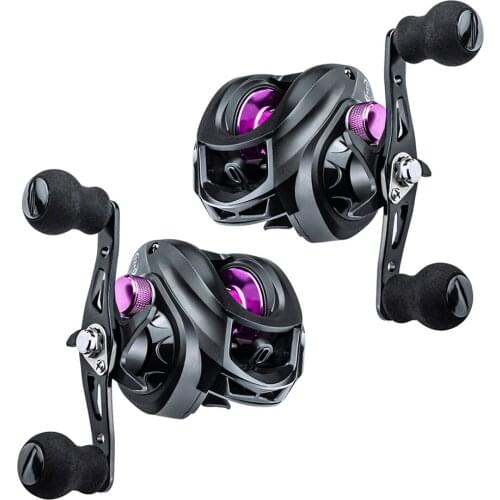 Baitcasting Reel 7.2 1 12+1BB Left Right Hand Magnetic Brake Fishing Wheel Spool Saltwater Reel Fishing Accessories