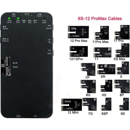 DL S200 LCD Screen Tester Box Test Board iPhone 6S -12Pro MAX 3D Touch Display Restore Original Color Restore Update from DL100