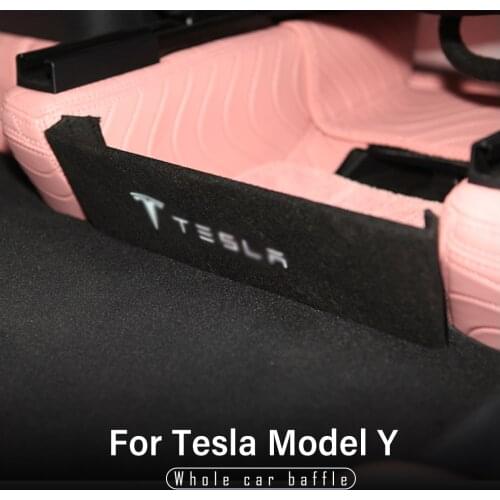 ModelY Whole Car Baffle For Tesla Model Y 2021 Accessories Whole Car Storage Baffle Partition Model Y New