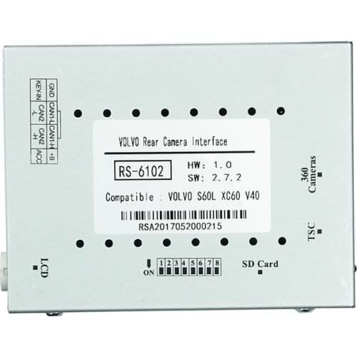 Suitable for Volvo V40 V60 s60l XC60 reversing decoding 360 panoramic decoding module VGA rear view camera