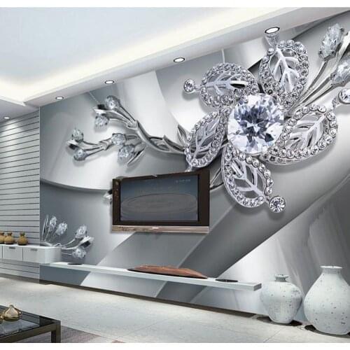 Custom 3D stereoscopic wallpaper modern wondeful marble 3d flower wallpaper 3d painting wallpaper