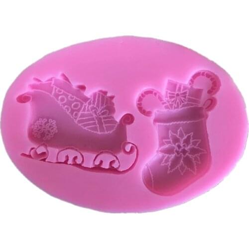 Shoes Frame Fondant Cake Molds Soap Chocolate Mould For The Kitchen Baking D199
