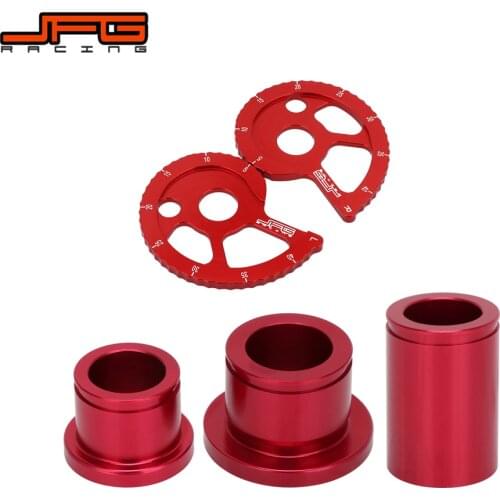 Motorcycle Front Rear Wheel Hub Spacers Chain Guide Adjuster Regulator For HONDA CRF150F CRF230F 03-09 2012-2017 CRF230F 2019