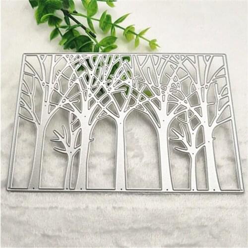 Nice Tree Cutting Dies background Metal Cutting Dies Stencils For Card Making Decorative Embossing Suit Paper Cards Stamp DIY