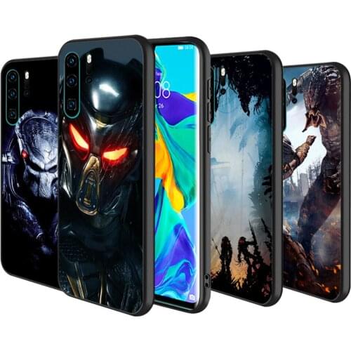 Silicone Cover Borg Lost Predator For Huawei P40 P30 P20 Pro P10 P9 P8 Lite E Plus 2019 2017 Phone Case