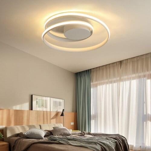 Modern LED Ceiling Lights For Living Room Bedroom Study Room White /black color surface mounted Ceiling Lamp WY513