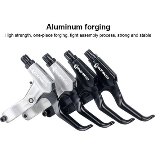 Mountain bike Ultra Light Brake Handle V Brake/Disc Brake Handle Brake Aluminum Alloy Mountain Hydraulic Bicycle Disc Brake Set