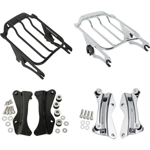 Motorcycle Air Wing Luggage Rack Docking Hardware For Harley Touring Street Glide Road King Road Glide Electra Glide 2009-2019