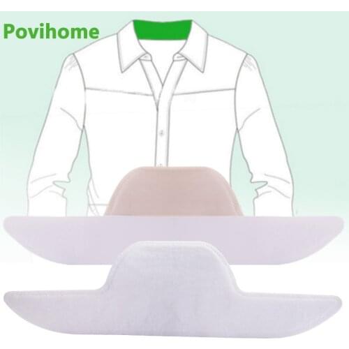 1/10/20/30pcs White Anti-Dirty Sweat Sticker Shirt Collar Disposable Sweat Pad Unisex Suit Neck Absorbing Anti-Sweat Stick C1770