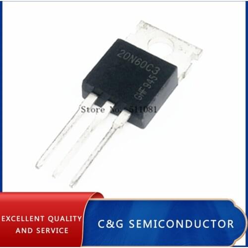 10pcs 20N60 20N60C3 SPP20N60C3 TO-220