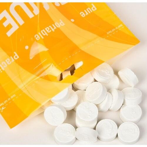 100pcs/lot Mini Portable Face Care Makeup Remover 100% Cotton Compressed Towel For Outdoor Travel Health Sports Magic Towel