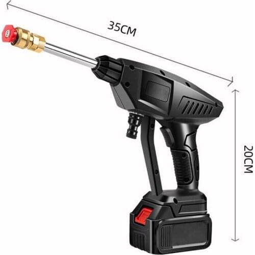 160W-240W Wireless High Pressure Car Wash Water Gun Portable Washer Machine Foam Generator for Battery Outdoor Clean