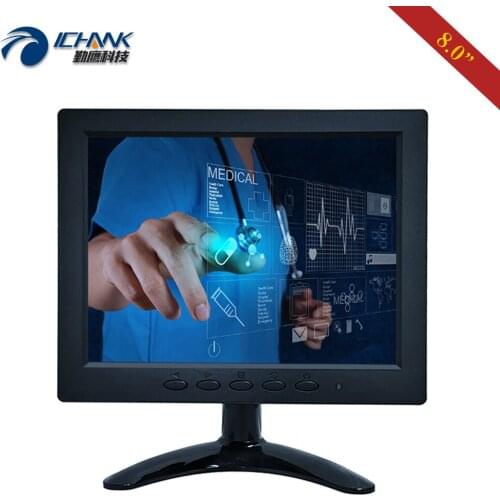 B080JC-ABHUV/8"1024x768 4:3 Touch LCD Screen Portable Industrial Touch Display/8" Instrument Medical Resistive Touch PC Monitor