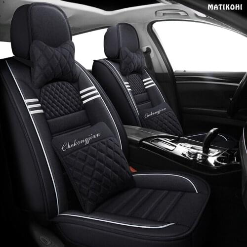 MATIKOHI flax car seat covers for infiniti fx fx35 fx37 g25 g35 q50 q60 qx50 q70L qx56 qx60 qx70 qx80 jx35 ESQ seat cover cars