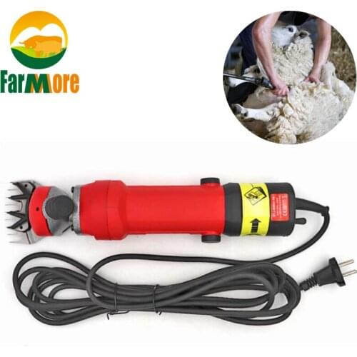 Electric Sheep Goat Wool Shearing Machine 220V 6 Gears Speed Farm Animal wool Shearing Cutter tool