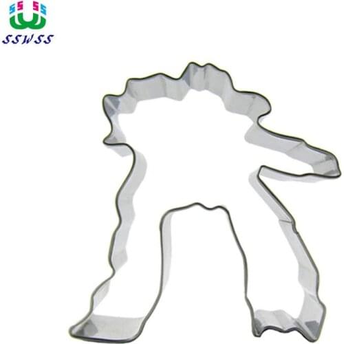 Armed Robot Shape Cake Decorating Fondant Cutters Tools Hot Selling,Robot Cake Cookie Biscuit Baking Molds,Direct Selling