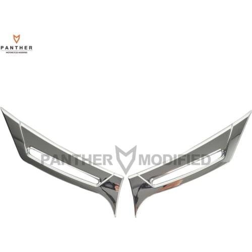 Chrome Motorcycle Accessories Front Fairing Intake Vent Scoops Case for Honda Goldwing GL1800 GL 1800 2012-2017