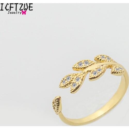 ICFTZWE Rings With Crystals