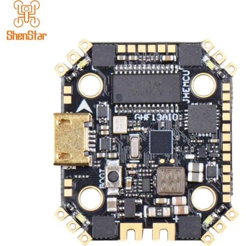 ShenStar GHF13AIO Betaflight MPU6000 F4 Flight Controller Built-in 13A 4in1 ESC Betaflight OSD for RC FPV Racing Toothpick Drone