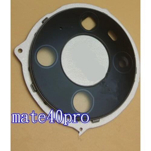 Mate40 Pro For Huawei Mate 40 Pro Camera Frame With Lens Glass Holder Repair Rear Housing Cover Replace Parts