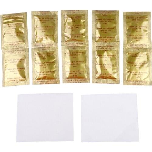 New 20Pcs (10 Foot Pads + 10 Adhesive sheets) Cleansing Detox Foot Pad Herbal Patch Detoxify Toxins Adhesive Keeping Fit