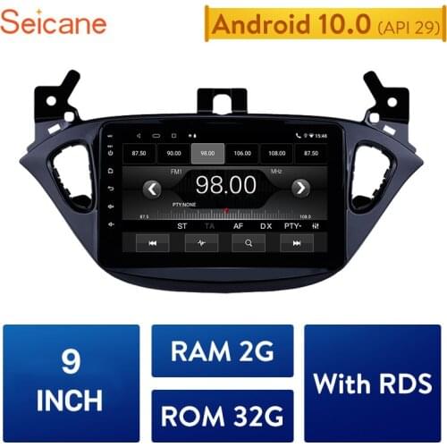 Seicane 8" Android 10.0 Car GPS Unit Player Stereo For Opel Corsa 2015 2016-2019/Opel Adam 2013-2016 Support Rearview Camera DVR