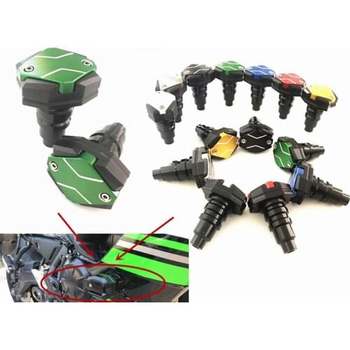 Motorcycle Frame Sliders Screw Crash Pad Cover Falling Protector Guard for KAWASAKI VERSYS 1000 ZZR600 ZX7R Z750 ZX1100 ER-5 400