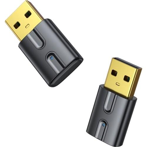 Stereo Bluetooths Transmitter Adapter Wireless Audio AUX Bluetooth 5.0 Computer Adaptador Sender for Car TV Earphone