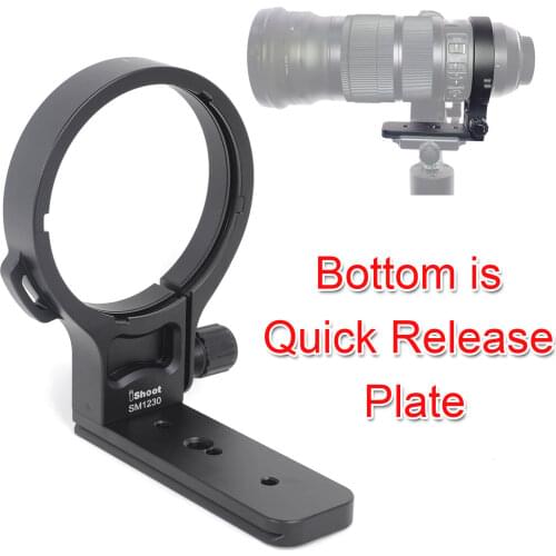 Lens Collar Support Tripod Mount Ring for Sigma 120-300mm f/2.8 DG OS HSM Sports Lens, Built-in ARCA Fit Quick Release Plate