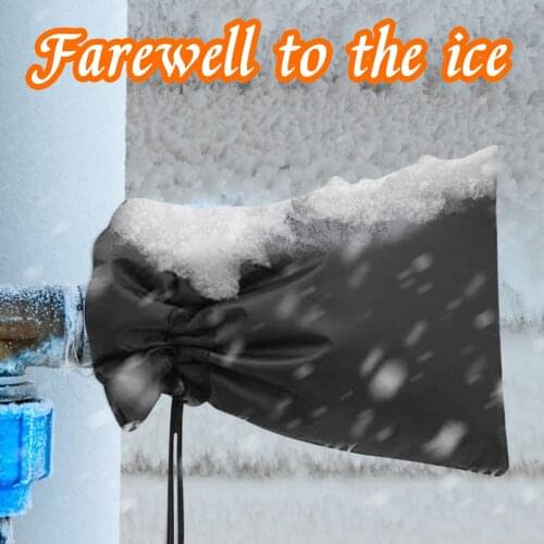 Winter Faucet Covers Faucet Free-ze Protection For Faucet Outdoor Faucet Socks Anti Freeze Frost Protection Bags Accessories