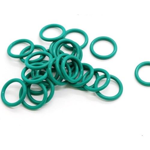 Green fluorine rubber O-ring outer diameter 58-70 wire diameter 3.1mm oil and acid and alkali resistant high temperature FKM rub