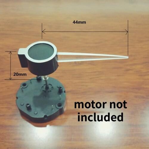 1pc 44mm white plastic for car, motorcycle, ship instrument pointer, tachometer, oil gauge, odometer cluster for buick excelle