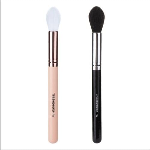 1PC F35 Flame Top Highlight Blush Brush Powder Blending Perfect Individual Face Brush Cosmetic Beauty Makeup Tools T0694