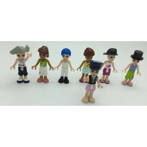 10pcs/ a lot DIY assembles many types of girls' intellectual building blockspopular toys E032801