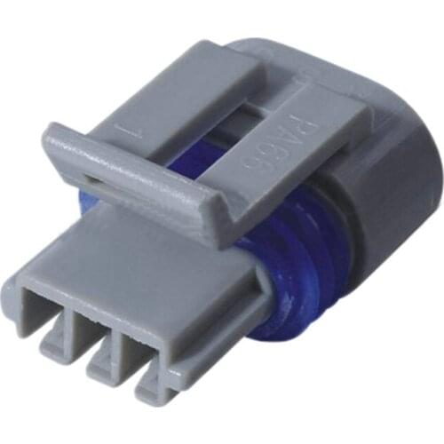 2/5/10sets 3pin delphi plastic housing plug auto wiring harness waterproof injector connectors 12162280