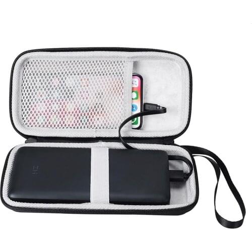 2019 Newest EVA Hard Case for Xiaomi ZMI 15000/ 20000mAh USB-C Power Bank USB PD2.0 Powerbank Quick Charge 3.0 Type-C Battery