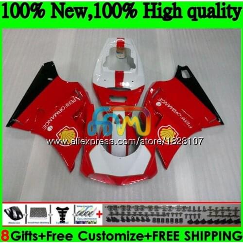 748 853 For DUCATI 916 996 94 95 96 97 98 99 02 71BS.41 998 S R 1994 1995 1996 Whitr red hot 1997 1998 1999 00 2001 2002 Fairing
