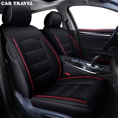 CAR TRAVEL Custom real leather car seat cover For kia ceed 2017 cerato k3 sportage 3 rio 4 soul sorento spectra k2 k5 car seats