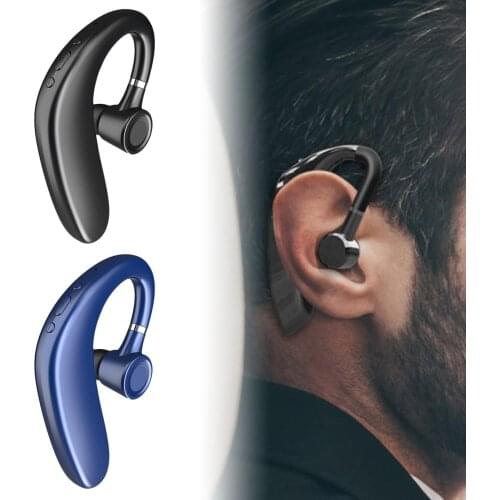 Wireless Bluetooth 5.0 Business Hands-free Call Earphone for iPhone Long Standby Time Ear hook buds For IPhone Samsung Xiaomi